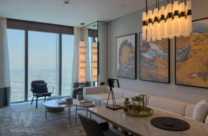 Apartment - 1 Bedroom - 2 Bathrooms for rent in One Za'abeel Tower - Zabeel 1 - Zabeel - Dubai