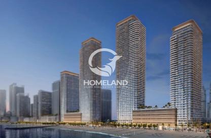 Apartment - 2 - 2 for sale in Bayview Tower 1 - Bayview - Emaar Beachfront - Dubai Harbour - Dubai