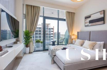 Apartment - Studio - 1 Bathroom for rent in Azizi Riviera 24 - Azizi Riviera - Meydan One - Meydan - Dubai