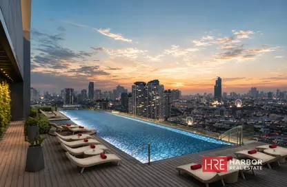 Apartment - 1 Bathroom for sale in AG 9ine - Dubai Land Residence Complex - Dubai