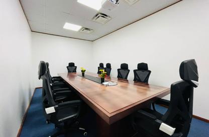 Office Space - Studio - 3 Bathrooms for rent in Al Muhairy Centre - Al Khalidiya - Abu Dhabi