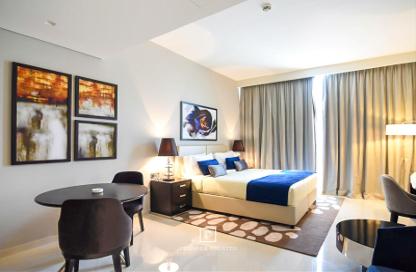 Apartment - Studio - 1 Bathroom for rent in Golf Veduta Hotel Apartments A - Golf Veduta Hotel Apartments - Golf Town - Damac Hills - Dubai