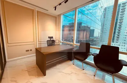 Office Space - 1 Bedroom - 2 Bathrooms for rent in Tamani Art Tower - Business Bay - Dubai