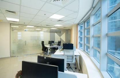 Office Space - Studio - 1 Bathroom for rent in Silver Tower - Business Bay - Dubai