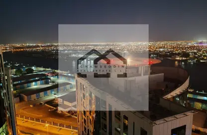 شقة - غرفة نوم - 2 حمامات للبيع في أورينت تاور 2 - أورينت تاور - البستان - عجمان