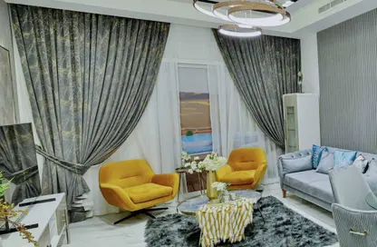 شقة - غرفة نوم - 2 حمامات للبيع في 1 أوبالز باي دانوب تاور - أوبالز باي دانوب - حديقة دبي العلميه - دبي