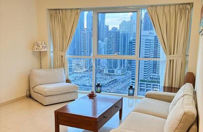 Apartment - 1 Bedroom - 2 Bathrooms for rent in Saba Tower 2 - JLT Cluster Q - Jumeirah Lake Towers - Dubai