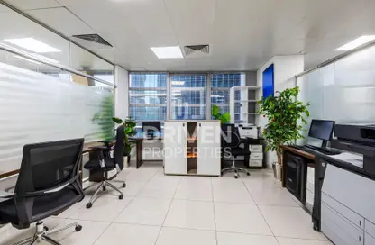 مكتب - غرفة نوم - 1 حمام للايجار في البرج الفضي - الخليج التجاري - دبي مكتب - غرفة نوم - 1 حمام للايجار في البرج الفضي - الخليج التجاري - دبي