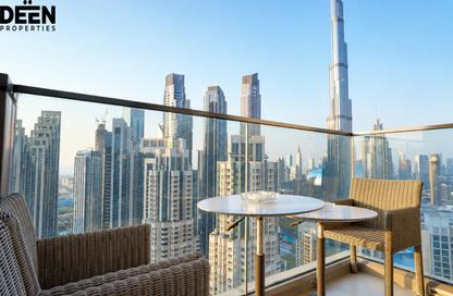 Apartment - 3 - 3 for rent in Vida Residence Downtown - Downtown Dubai - Dubai