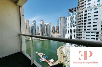Apartment - 1 Bedroom - 2 Bathrooms for sale in Marina View Tower A - Marina View - Dubai Marina - Dubai