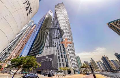 Apartment - Studio - 1 Bathroom for rent in Cayan Tower - Dubai Marina - Dubai