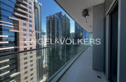 Apartment - 2 Bedrooms - 3 Bathrooms for rent in Damac Heights - Dubai Marina - Dubai