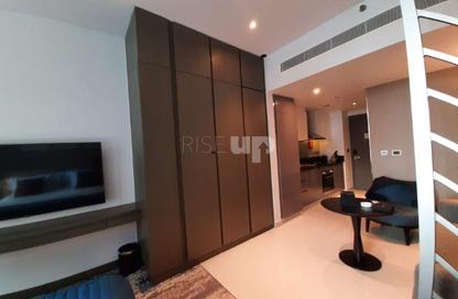 Apartment - Studio - 1 Bathroom for rent in Damac Maison Prive A - Damac Maison Prive - Business Bay - Dubai