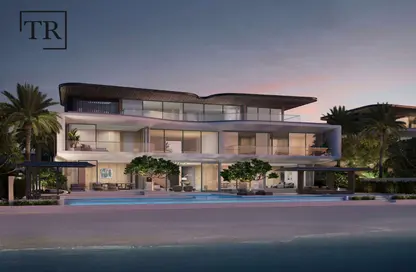 Villa - 7 Bedrooms - 7 Bathrooms for sale in Villa Cranberry Sky Frond M - Villa Cranberry Sky - The Coral Collection Villas - Palm Jebel Ali - Dubai