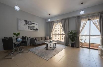 Apartment - 1 Bedroom - 2 Bathrooms for rent in Bahar 6 - Bahar - Jumeirah Beach Residence - Dubai