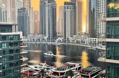 Apartment - 3 Bedrooms - 3 Bathrooms for rent in Al Majara 1 - Al Majara Towers - Dubai Marina - Dubai