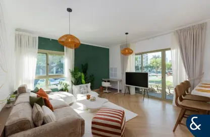 Apartment - 1 Bedroom - 1 Bathroom for rent in Al Dhafra 4 - Al Dhafra - Greens - Dubai