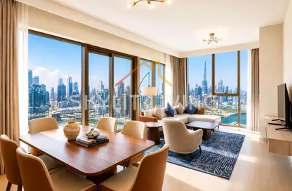 Apartment - 2 Bedrooms - 2 Bathrooms for rent in One of One Luxury Residences - Business Bay - Dubai
