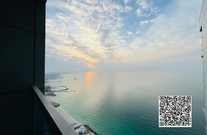 Apartment - 2 Bedrooms - 2 Bathrooms for sale in Corniche Tower - Ajman Corniche Road - Ajman