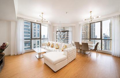 Apartment - 2 Bedrooms - 2 Bathrooms for rent in The Torch - Dubai Marina - Dubai