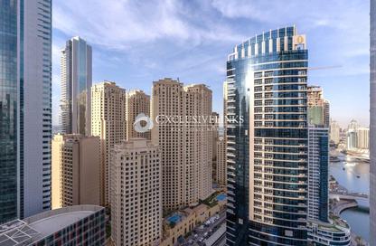Apartment - 2 Bedrooms - 2 Bathrooms for rent in Bay Central Tower West - Bay Central - Dubai Marina - Dubai