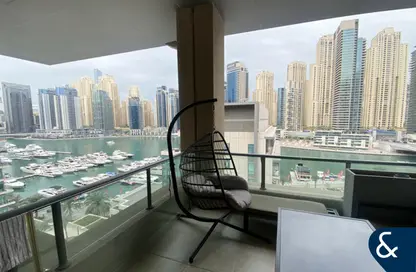 Apartment - 2 Bedrooms - 3 Bathrooms for rent in Al Majara 3 - Al Majara Towers - Dubai Marina - Dubai