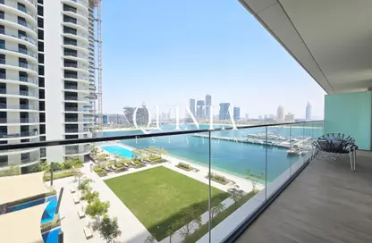 Apartment - 1 Bedroom - 2 Bathrooms for rent in Palace Beach Residence Tower 1 - Palace Beach Residence - Emaar Beachfront - Dubai Harbour - Dubai