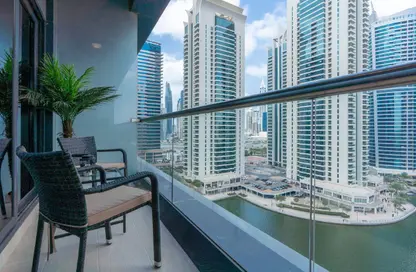 Apartment - Studio - 1 Bathroom for rent in Goldcrest Views 1 - JLT Cluster V - Jumeirah Lake Towers - Dubai