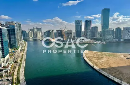 شقة - غرفة نوم - 2 حمامات للبيع في حافة الخليج - الخليج التجاري - دبي