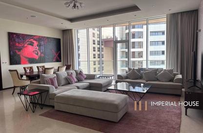 Apartment - 3 Bedrooms - 4 Bathrooms for rent in Emerald - Tiara Residences - Palm Jumeirah - Dubai