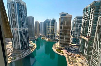 Apartment - Studio - 1 for rent in Goldcrest Executive - JLT Cluster C - Jumeirah Lake Towers - Dubai