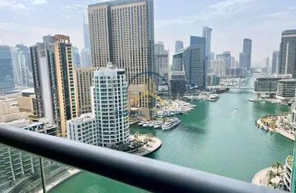 Apartment - 1 Bedroom - 2 Bathrooms for rent in JAM Marina Residence - Dubai Marina - Dubai