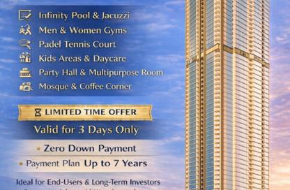 Apartment - 2 Bedrooms - 4 Bathrooms for sale in Ajman Corniche Road - Ajman