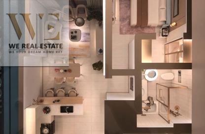 Apartment - 3 Bedrooms - 4 Bathrooms for sale in Linar by Alef - Al Mamzar - Sharjah - Sharjah