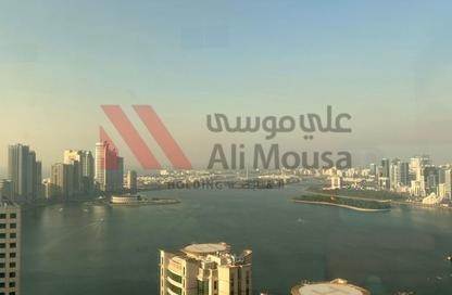 Apartment - 2 Bedrooms - 4 Bathrooms for rent in Ali Mousa Tower 1 - Al Majaz 2 - Al Majaz - Sharjah