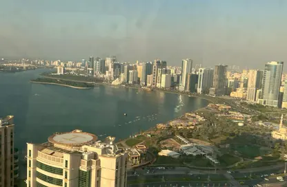 شقة - 2 غرف نوم - 4 حمامات للايجار في برج علي موسى 1 - المجاز 2 - المجاز - الشارقة