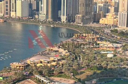Apartment - 2 Bedrooms - 4 Bathrooms for rent in Ali Mousa Tower 1 - Al Majaz 2 - Al Majaz - Sharjah
