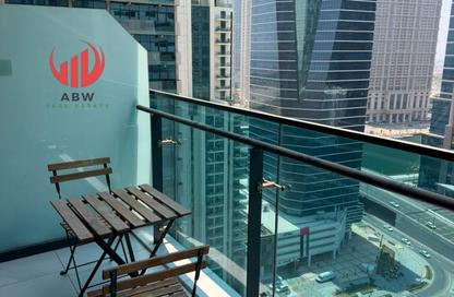 Apartment - Studio - 1 Bathroom for rent in Merano Tower - Business Bay - Dubai