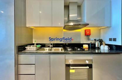 Apartment - Studio - 1 for rent in Damac Maison Prive B - Damac Maison Prive - Business Bay - Dubai