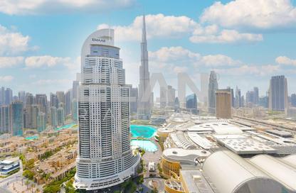 Apartment - 3 - 4 for rent in Boulevard Point - Downtown Dubai - Dubai