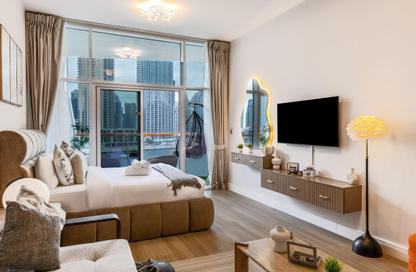Apartment - Studio - 1 for rent in Millennium Binghatti Residences - Business Bay - Dubai