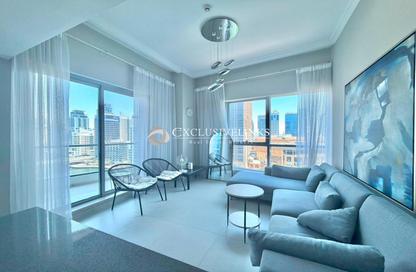 Apartment - 1 Bedroom - 2 Bathrooms for rent in Bay Central Tower Central - Bay Central - Dubai Marina - Dubai