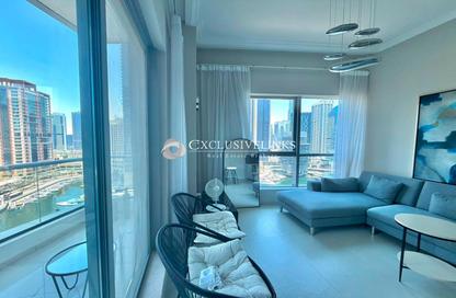 Apartment - 1 Bedroom - 2 Bathrooms for rent in Bay Central Tower Central - Bay Central - Dubai Marina - Dubai