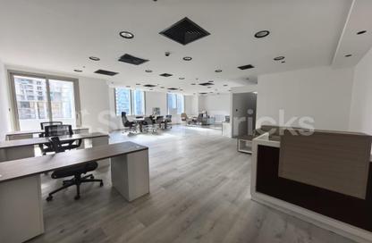 Office Space - Studio - 1 Bathroom for rent in The Prism - Business Bay - Dubai