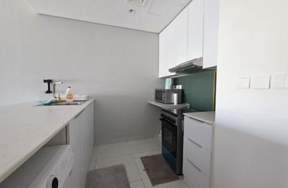 Apartment - Studio - 1 Bathroom for rent in Blue Waves Tower - Dubai Land Residence Complex - Dubai Land - Dubai