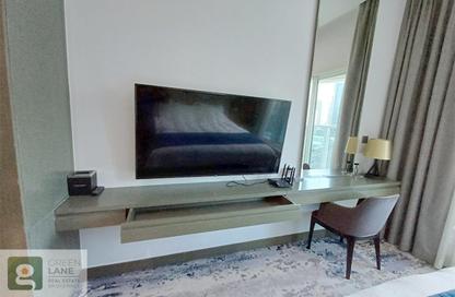 Apartment - Studio - 1 for rent in Damac Maison Prive A - Damac Maison Prive - Business Bay - Dubai