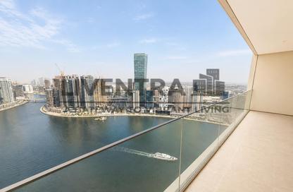 Apartment - 3 - 4 for rent in Peninsula Four - Peninsula - Business Bay - Dubai