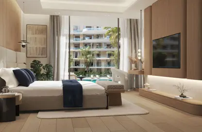 Apartment - Studio - 1 Bathroom for sale in Blue Beach Residence - Ajmal Makan City - Sharjah Waterfront City - Sharjah