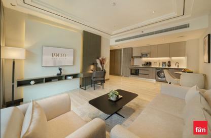 Apartment - 2 - 2 for rent in Mileo the Palm - Palm Jumeirah - Dubai