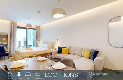 Apartment - Studio - 1 Bathroom for rent in Ahad Residences - Business Bay - Dubai